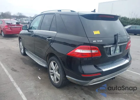 2012 Mercedes-Benz Ml 350 Bluetec 4Matic from USA, damaged, VIN 4JGDA2EB3CA049210